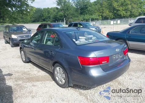 2009 Hyundai Sonata Gls z USA, uszkodzony, nr VIN 5NPET46C29H563010
